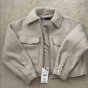 Zara Light Tan Jacket